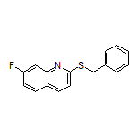 2-(Benzylthio)-7-fluoroquinoline