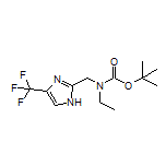 N-Boc-N-[[4-(trifluoromethyl)-1H-imidazol-2-yl]methyl]ethanamine