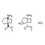 Methyl (1R,5S)-rel-5-Aminobicyclo[3.2.0]heptane-1-carboxylate Hydrochloride