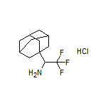 1-(Adamantan-1-yl)-2,2,2-trifluoroethanamine Hydrochloride