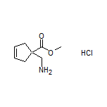Methyl 1-(Aminomethyl)cyclopent-3-enecarboxylate Hydrochloride