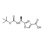 (S)-2-[1-(Boc-amino)ethyl]oxazole-4-carboxylic Acid