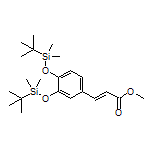 Methyl (E)-3-[3,4-Bis[(tert-butyldimethylsilyl)oxy]phenyl]acrylate