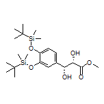 Methyl (2S,3R)-3-[3,4-Bis[(tert-butyldimethylsilyl)oxy]phenyl]-2,3-dihydroxypropanoate