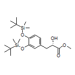 Methyl (S)-3-[3,4-Bis[(tert-butyldimethylsilyl)oxy]phenyl]-2-hydroxypropanoate