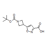 5-(1-Boc-azetidin-3-yl)isoxazole-3-carboxylic Acid