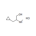3-Cyclopropyl-2-(methylamino)-1-propanol Hydrochloride