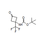 3-(Boc-amino)-3-(trifluoromethyl)cyclobutanone