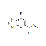 Methyl 4-Fluoro-1H-benzo[d][1,2,3]triazole-6-carboxylate