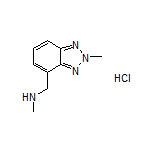 N-Methyl-1-(2-methyl-2H-benzo[d][1,2,3]triazol-4-yl)methanamine Hydrochloride