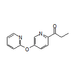 1-[5-(Pyridin-2-yloxy)pyridin-2-yl]propan-1-one