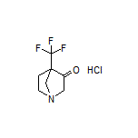 4-(Trifluoromethyl)-1-azabicyclo[2.2.1]heptan-3-one Hydrochloride