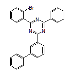 2-(3-Biphenylyl)-4-(2-bromophenyl)-6-phenyl-1,3,5-triazine