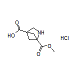 1-(Methoxycarbonyl)-2-azabicyclo[2.1.1]hexane-4-carboxylic Acid Hydrochloride