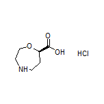 (R)-1,4-Oxazepane-7-carboxylic Acid Hydrochloride