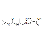 1-[2-(Boc-amino)propyl]-1H-pyrazole-4-carboxylic Acid