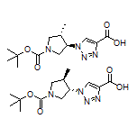 1-[(3R,4S)-1-Boc-4-methylpyrrolidin-3-yl]-1H-1,2,3-triazole-4-carboxylic Acid
