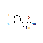 2-(3-Bromo-4-fluorophenyl)-2-hydroxypropanoic Acid