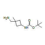 3-(Aminomethyl)-N-Boc-3-methylcyclobutanamine