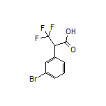 2-(3-Bromophenyl)-3,3,3-trifluoropropanoic Acid