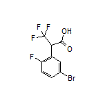 2-(5-Bromo-2-fluorophenyl)-3,3,3-trifluoropropanoic Acid