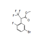 Methyl 2-(5-Bromo-2-fluorophenyl)-3,3,3-trifluoropropanoate