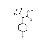 Methyl 3,3,3-Trifluoro-2-(4-fluorophenyl)propanoate