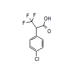 2-(4-Chlorophenyl)-3,3,3-trifluoropropanoic Acid