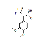 2-(3,4-Dimethoxyphenyl)-3,3,3-trifluoropropanoic Acid