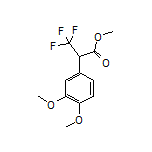 Methyl 2-(3,4-Dimethoxyphenyl)-3,3,3-trifluoropropanoate