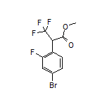 Methyl 2-(4-Bromo-2-fluorophenyl)-3,3,3-trifluoropropanoate