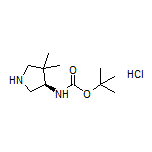 (R)-N-Boc-4,4-dimethylpyrrolidin-3-amine Hydrochloride