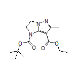 Ethyl 1-Boc-6-methyl-2,3-dihydro-1H-imidazo[1,2-b]pyrazole-7-carboxylate