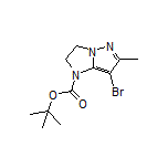 1-Boc-7-bromo-6-methyl-2,3-dihydro-1H-imidazo[1,2-b]pyrazole