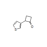 2-(Thiophen-3-yl)cyclobutanone