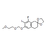8’-Fluoro-7’-iodo-6’-[(2-methoxyethoxy)methoxy]-3’,4’-dihydro-1’H-spiro[[1,3]dioxolane-2,2’-naphthalene]