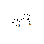 2-(5-Methylthiophen-2-yl)cyclobutanone