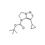1-Boc-7-cyclopropyl-2,3-dihydro-1H-imidazo[1,2-b]pyrazole