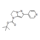 1-Boc-6-(4-pyridyl)-2,3-dihydro-1H-imidazo[1,2-b]pyrazole