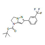 1-Boc-6-[3-(trifluoromethyl)phenyl]-2,3-dihydro-1H-imidazo[1,2-b]pyrazole