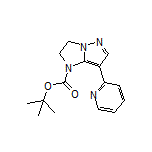 1-Boc-7-(2-pyridyl)-2,3-dihydro-1H-imidazo[1,2-b]pyrazole