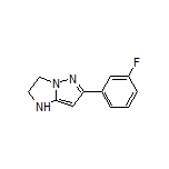 6-(3-Fluorophenyl)-2,3-dihydro-1H-imidazo[1,2-b]pyrazole