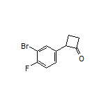 2-(3-Bromo-4-fluorophenyl)cyclobutanone
