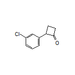 2-(3-Chlorophenyl)cyclobutanone