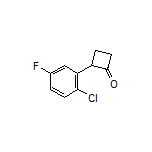 2-(2-Chloro-5-fluorophenyl)cyclobutanone