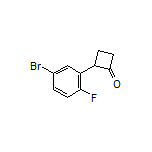 2-(5-Bromo-2-fluorophenyl)cyclobutanone