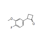2-(4-Fluoro-3-methoxyphenyl)cyclobutanone