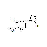 2-(3-Fluoro-4-methoxyphenyl)cyclobutanone