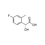 (R)-2-(4-Fluoro-2-methylphenyl)-2-hydroxyacetic Acid