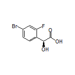 (S)-2-(4-Bromo-2-fluorophenyl)-2-hydroxyacetic Acid